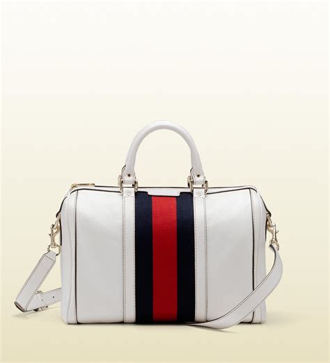 white purse gucci|vintage white Gucci handbag.